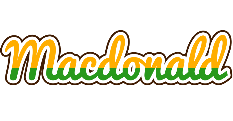Macdonald banana logo