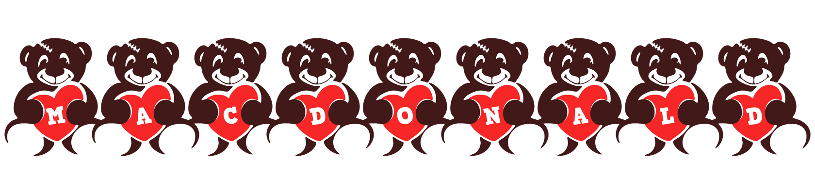 Macdonald bear logo