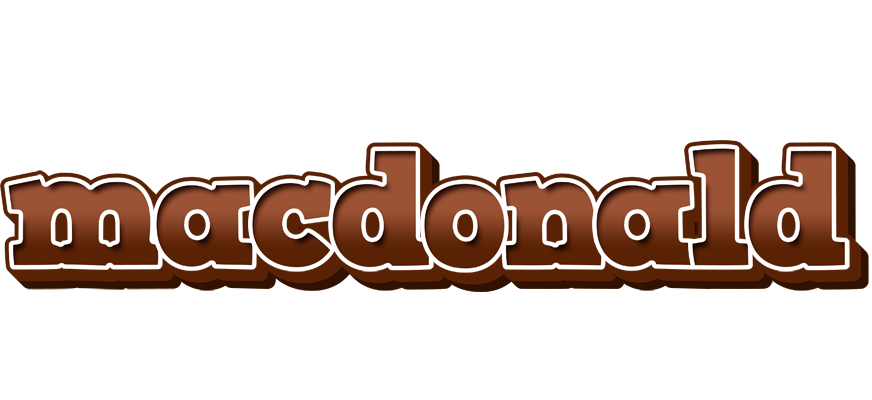 Macdonald brownie logo