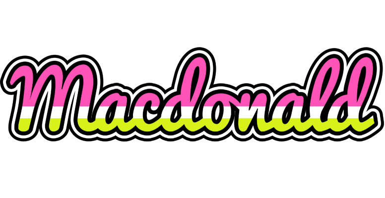 Macdonald candies logo