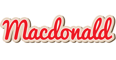 Macdonald chocolate logo