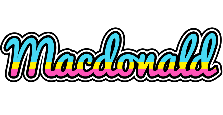 Macdonald circus logo