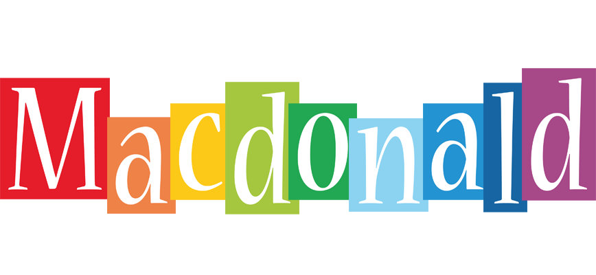 Macdonald colors logo