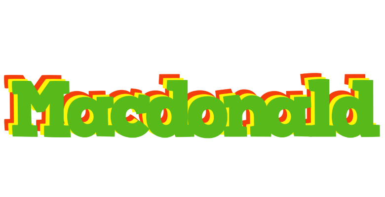 Macdonald crocodile logo