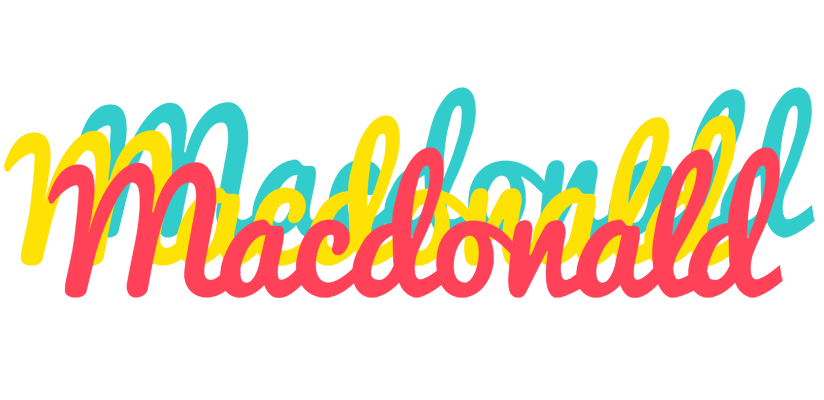 Macdonald disco logo