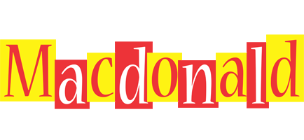 Macdonald errors logo