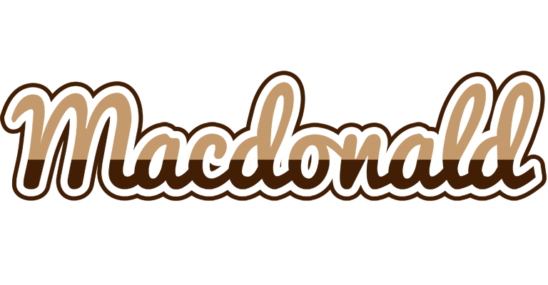 Macdonald exclusive logo