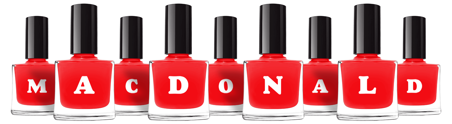 Macdonald fashion logo