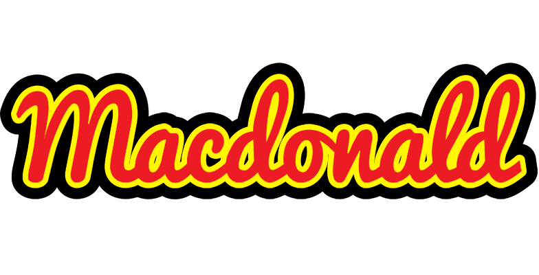 Macdonald fireman logo