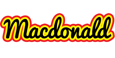 Macdonald flaming logo