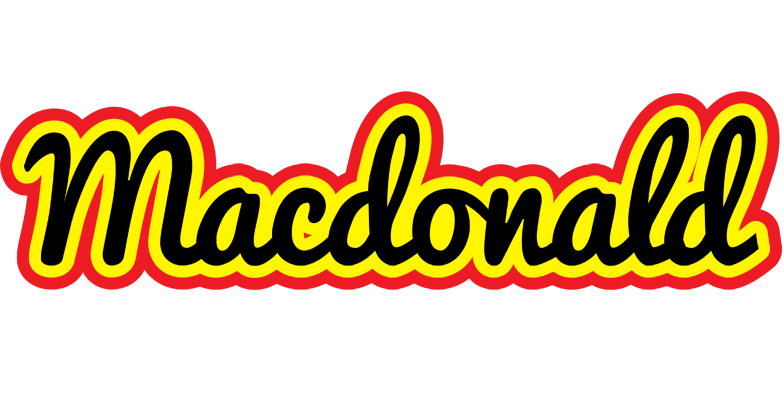 Macdonald flaming logo