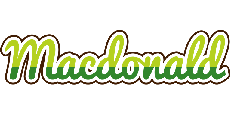 Macdonald golfing logo