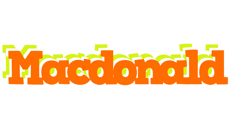 Macdonald healthy logo