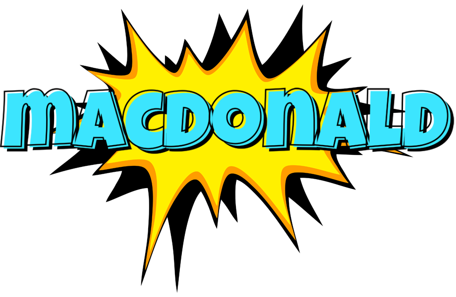 Macdonald indycar logo
