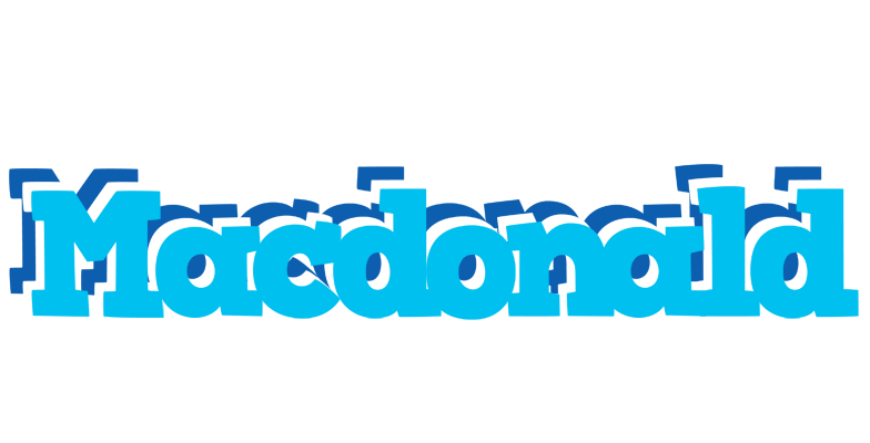 Macdonald jacuzzi logo
