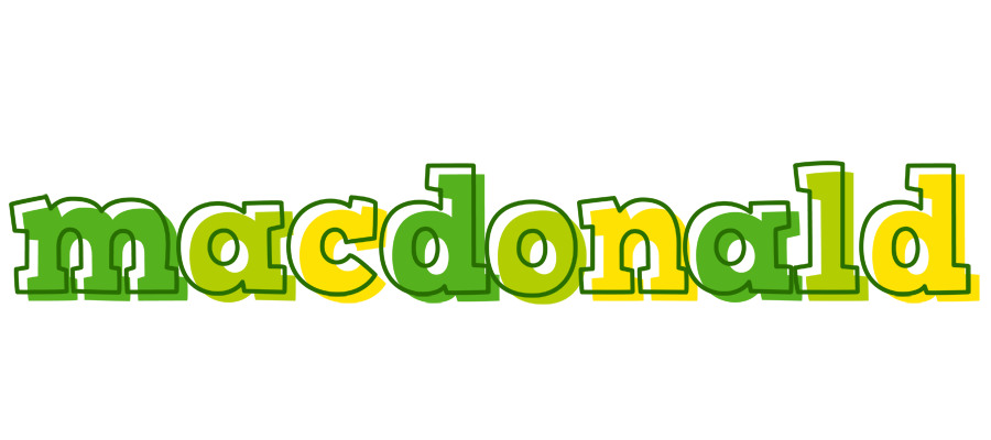 Macdonald juice logo