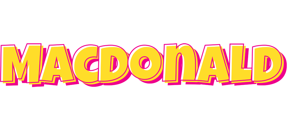 Macdonald kaboom logo