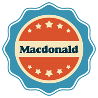 Macdonald labels logo