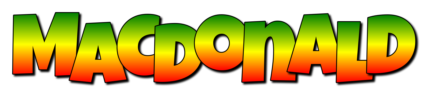 Macdonald mango logo