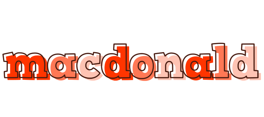 Macdonald paint logo