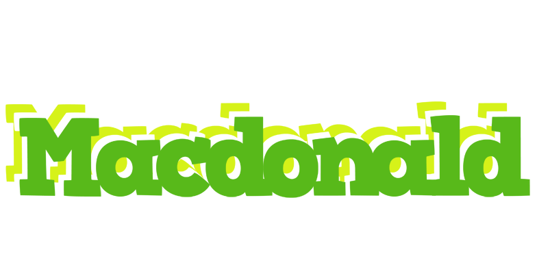 Macdonald picnic logo