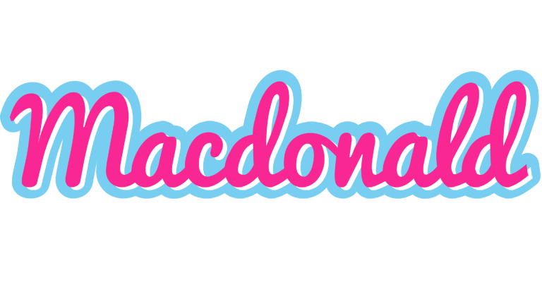 Macdonald popstar logo