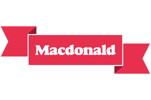 Macdonald sale logo