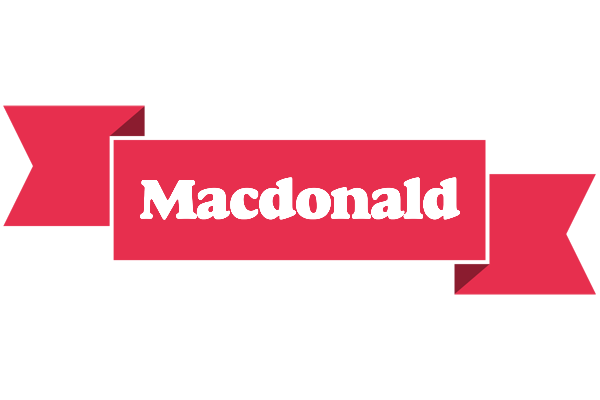 Macdonald sale logo