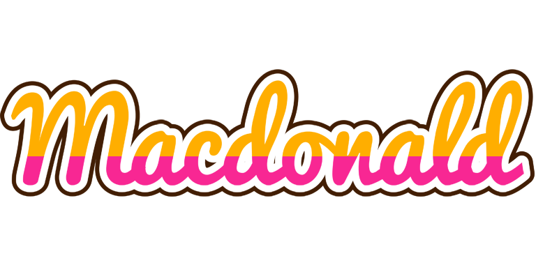 Macdonald smoothie logo