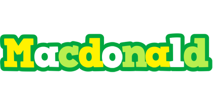 Macdonald soccer logo