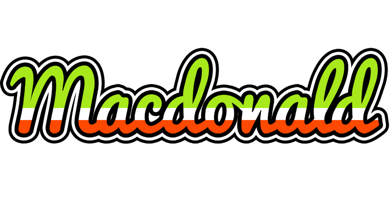 Macdonald superfun logo