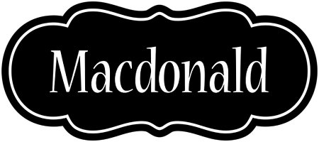 Macdonald welcome logo