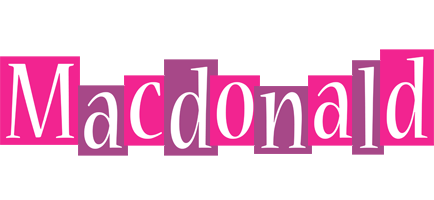 Macdonald whine logo