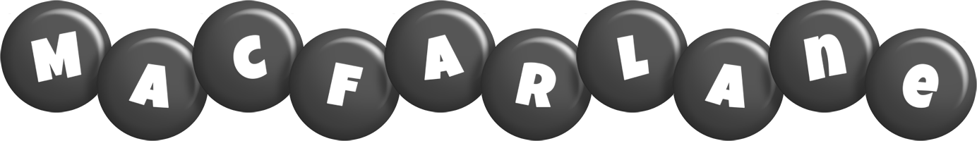 Macfarlane candy-black logo