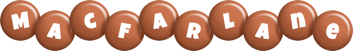 Macfarlane candy-brown logo
