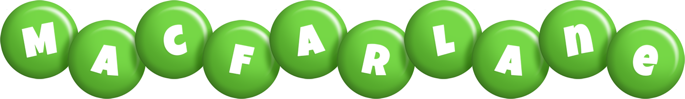 Macfarlane candy-green logo