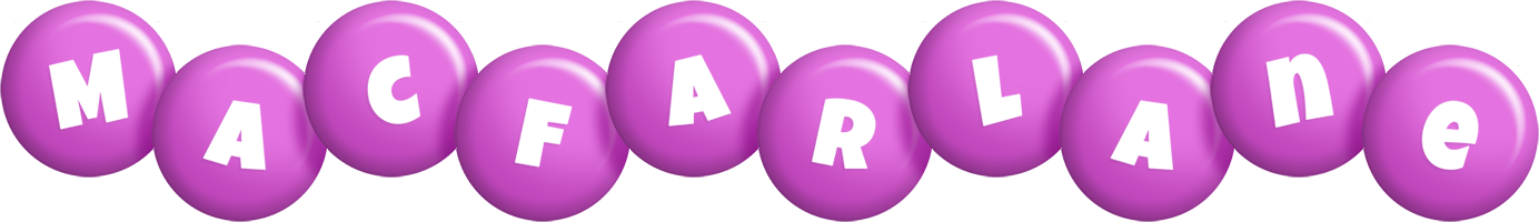 Macfarlane candy-purple logo