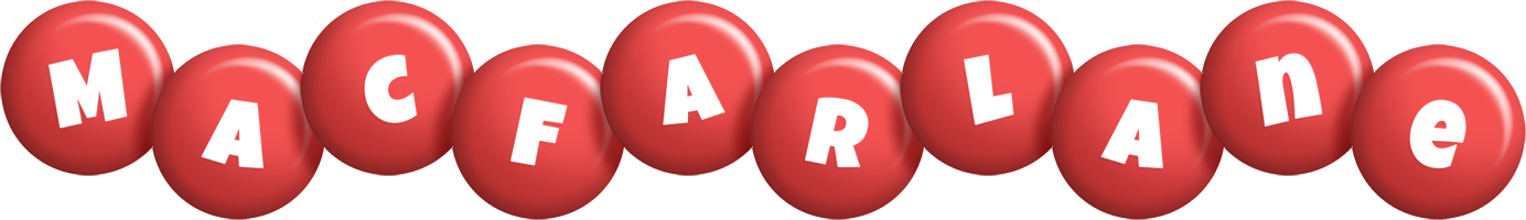 Macfarlane candy-red logo
