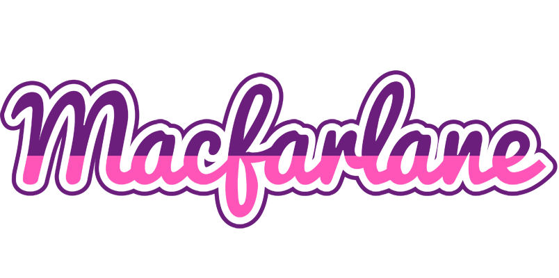 Macfarlane cheerful logo