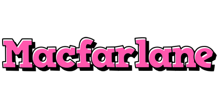 Macfarlane girlish logo