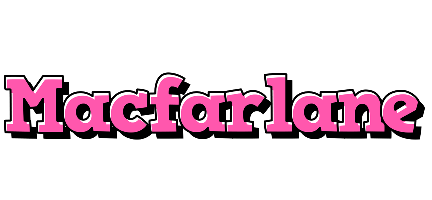 Macfarlane girlish logo