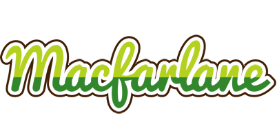 Macfarlane golfing logo