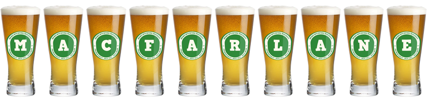 Macfarlane lager logo