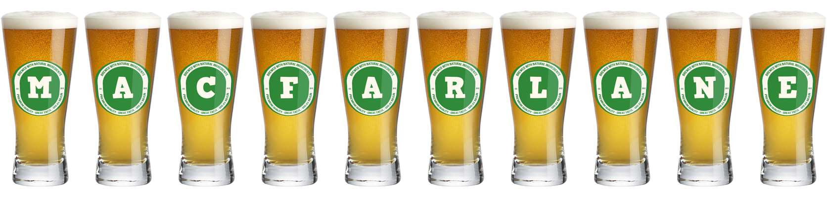 Macfarlane lager logo