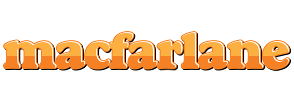 Macfarlane orange logo