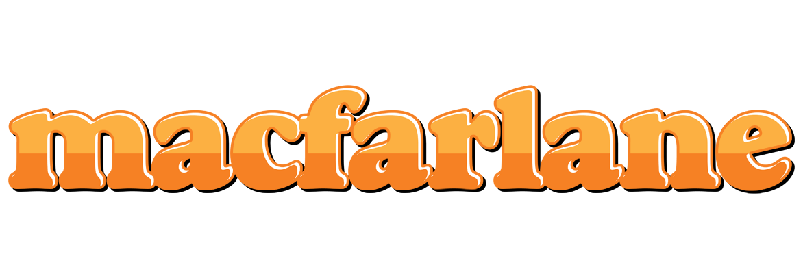 Macfarlane orange logo