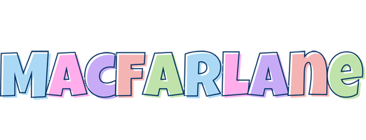 Macfarlane pastel logo
