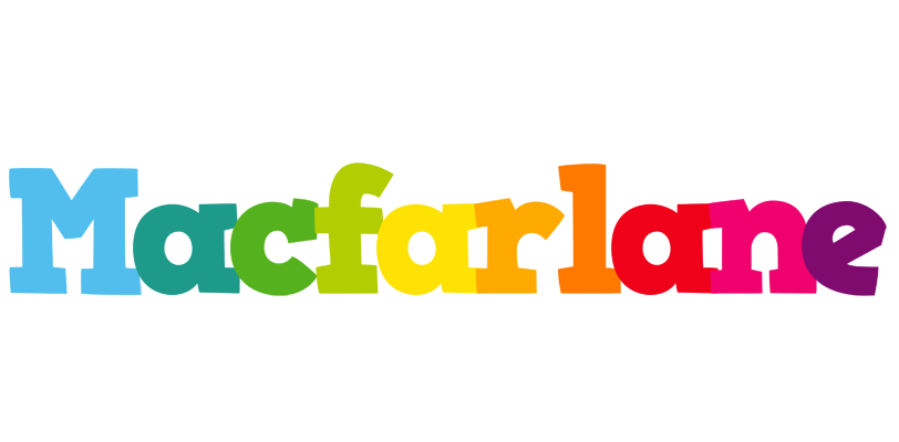 Macfarlane rainbows logo