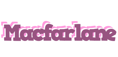 Macfarlane relaxing logo