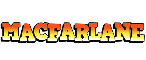 Macfarlane sunset logo